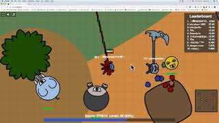 swordz.io 28 to 29 gameplay