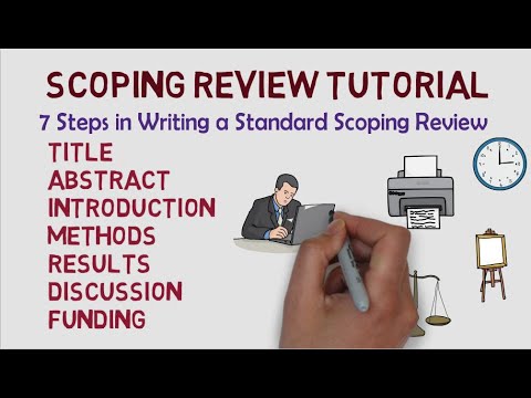 Scoping Review Tutorial: 7 Steps In Writing A Scoping Review Step By ...