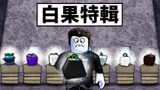 【Blox Fruits】白果特輯！練完所有的白果後竟然發現白果意外的強！【Roblox 海賊王】【機械方塊】