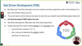 Week 6 - Test Driven Development, Unit Testing