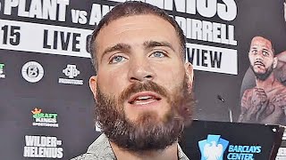 CANELO IS A GREAT FIGHTER - CALEB PLANT GIVES PROPS TO CANELO; JABS AT ANTHONY DIRRELL & TALKS BEEF!