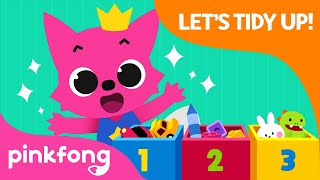 Let's Tidy Up | Clean Up Song | Good Habit Songs | Pinkfong Songs for Children