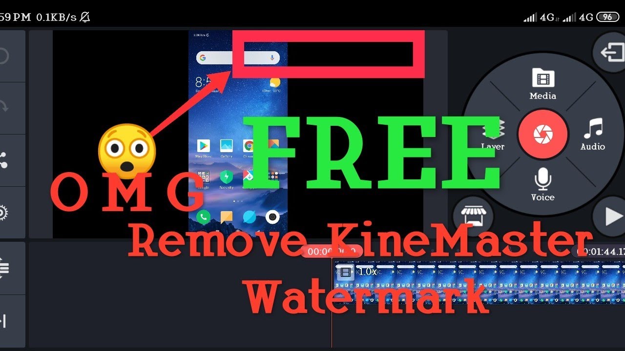 How To Remove KineMaster WaterMark - YouTube