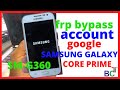 Frp Bypass Samsung Core Prime sm-G360| aydi samsung galaxy g360| bct remove bypass google account