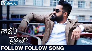 Nannaku Prematho Telugu Movie Songs | Follow Follow Song | NTR | Rakul Preet | SVCC