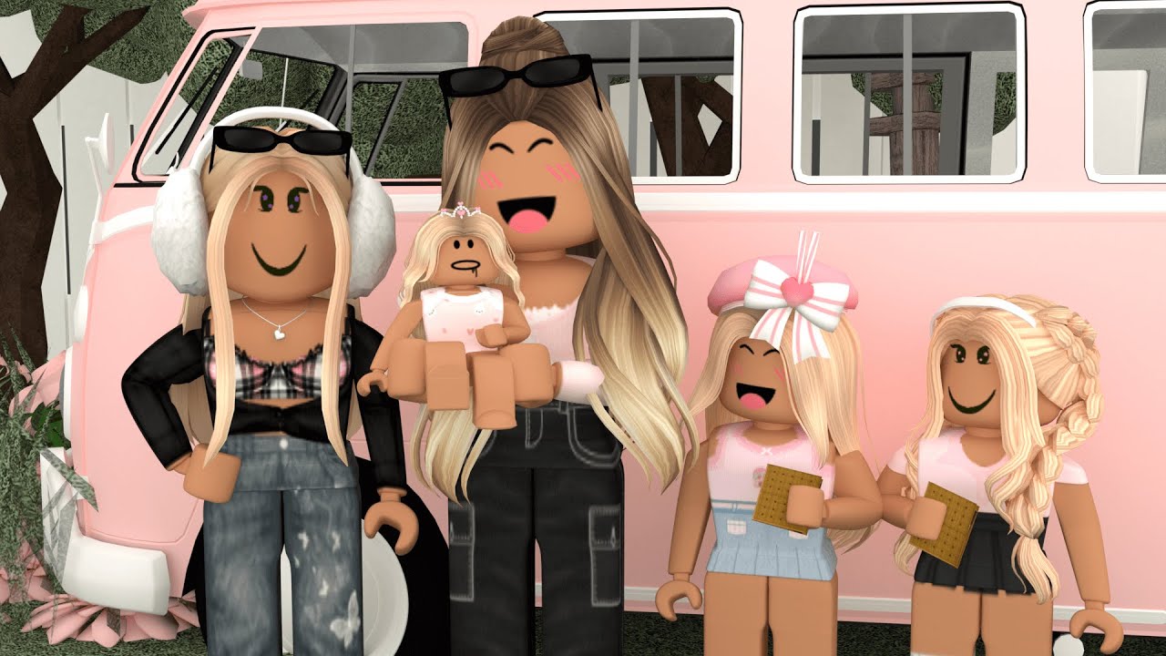 Rich Family Camping Trip Gone Wrong Bloxburg Roleplay Youtube