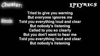 Linkin Park - Nobody's Listening [Lyrics on screen] HD