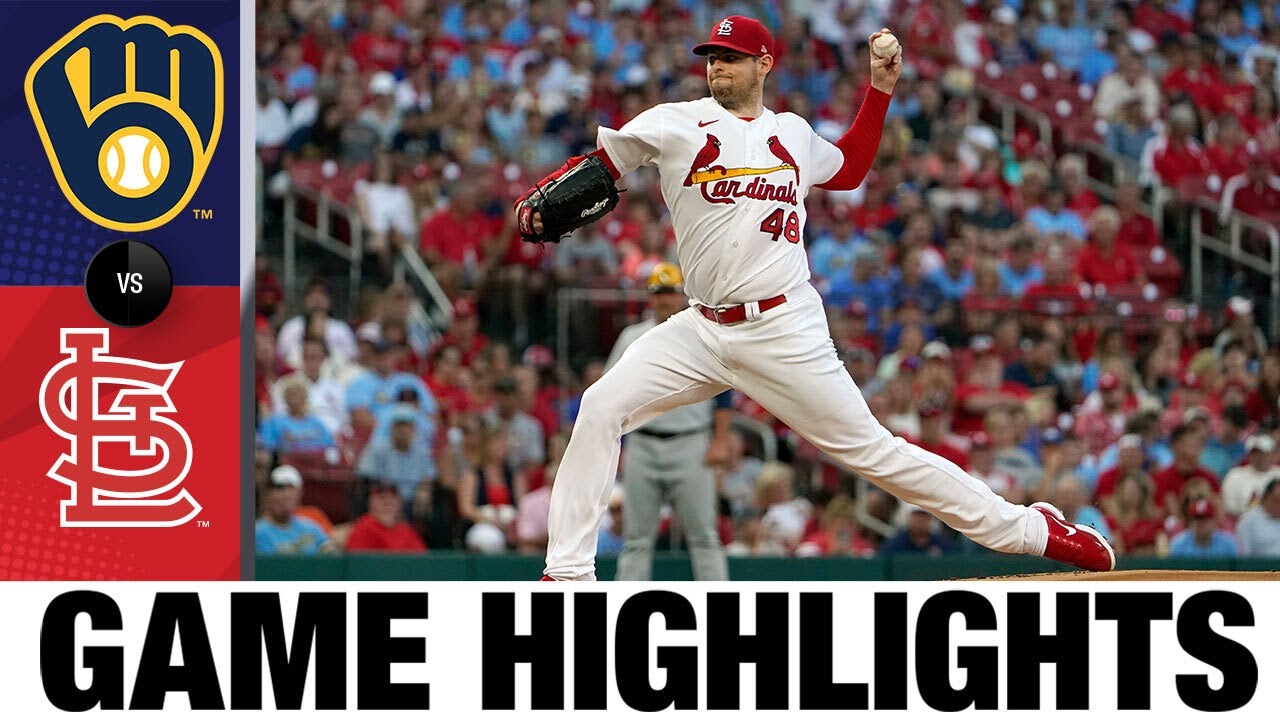 Brewers Vs. Cardinals Game Highlights (8/12/22) | MLB Highlights - YouTube