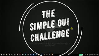 [10 min challenge] - Setting a Simple GUI in Batch | Professional Looking GUI in CMD is not So Far