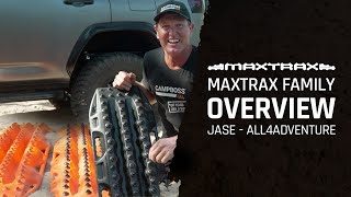 MAXTRAX: Recovery Board Family Overview with Jase All 4 Adventure