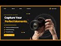 Create a Fullstack Photography Website from Scratch with Django, HTML, CSS, and JavaScript