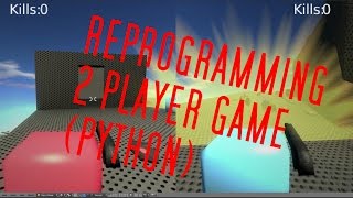 Python reprogramming of 2 Player Game