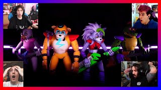 👀YOUTUBERS REACCIONAN al NUEVO Trailer de FNAF: Security Breach | Rubius-GG Games-Town-Bers-Dawko👀