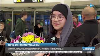 Ukraynadan gələn uşaqlar reabilitasiyaya cəlb ediləcək - AzTV