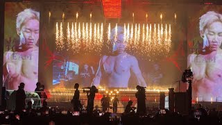 スーパーrizin 朝倉未来vs平本蓮　入場