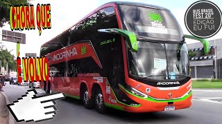 O G8 4 PATAS VIAÇÃO ANDORINHA VOLVO B510 R NA BUS BRASIL FEST 2024