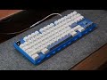 hiney tkl one pc with gateron ks 3 yellow full black on carbon fiber plate typing test