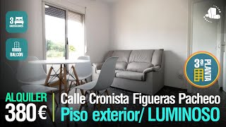 ✅ALQUILADO✅ ☀️Alicante 💰380€ ⭐️Calle Cronista Figueras Pacheco⭐️