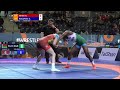 1/8 WW - 57 kg: H. VAHER (BLR) v. E. KOLAWOLE (NGR)