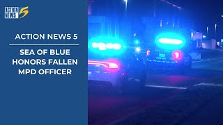 Remembering Officer Charles Cathey: Fallen officer honored with Sea of Blue