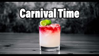 How To Make The Carnival Time  Layered Cocktail | Booze On The Rocks