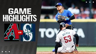D-backs vs. Mariners Game Highlights (4/26/24) | MLB Highlights