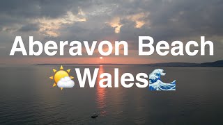 Aberavon Beach Wales By Drone 4K