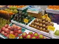 walk around yau ma tei fruit market in hong kong हांगकांग में याउ मा तेई फलों के बाजार में घूमें