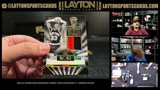 2023/24 Panini Noir Basketball Hobby 4 Box Case Break #7