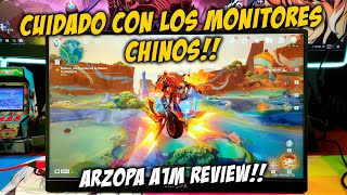 CUIDADO CON LOS MONITORES CHINOS!! ARZOPA A1M REVIEW EN ESPAÑOL