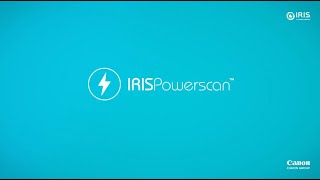IRISPowerscan™ 12_High-speed Scanning : OCR, capture, sort and index documents.