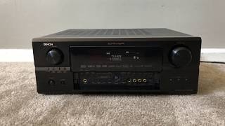 How to Factory Reset Denon AVR-2807 7.1 Home Theater Surround Receiver