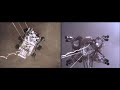 퍼서비어런스 로버, 화성 착륙 실제 영상