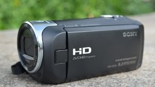 SONY HDR-CX405 HD Handycam Quick Review and operations