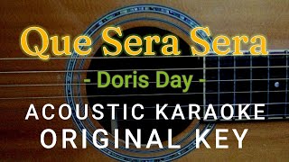 Que Sera Sera - Doris Day [Acoustic Karaoke]