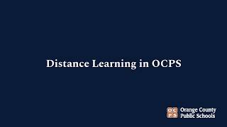 Distance Learning in OCPS