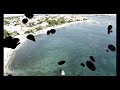 beaches on island vir in croatia 4k