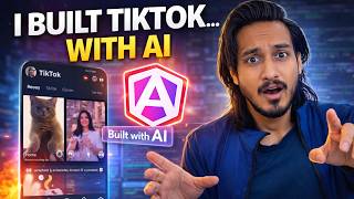 Built an Angular TikTok App in 5 mins - Google AI Studio