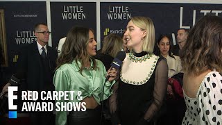 Saoirse Ronan Raves Over Timothee Chalamet...Again! | E! Red Carpet & Award Shows