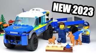 LEGO CITY 60369 Mobile Police Dog Training - Speed build and Test