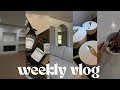 VLOG | moving vlog, house tour, new couch, shopping for new pots & pans/things for the house