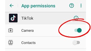 How to Allow Camera Access on Tik Tok App || Tik Tok Permission Settings