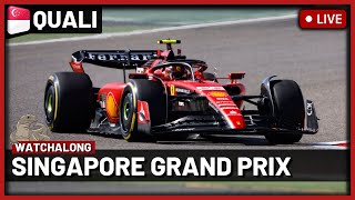 F1 Live - Singapore GP Qualifying Watchalong | Live timings + Commentary