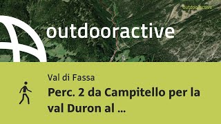 Perc. 2 da Campitello per la val Duron al rifugio Antermoia