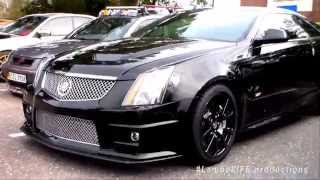 MURDERED OUT Cadillac CTS-V!!