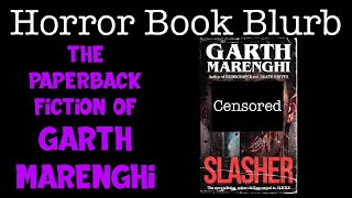 The Paperback Fiction of Garth Marenghi - Horror Book Blurb