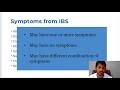 symptoms of ibs how to diagnose ibs sameer islam videos