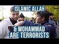 Islamic Allah was First Islamic Terrorist - Finding Shocks Muslim | Arul Velusamy | Speakers' Corner