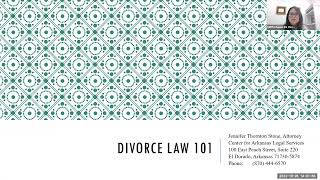 Divorce 101 CLE