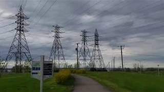 A walk behind the Beauharnois Dam